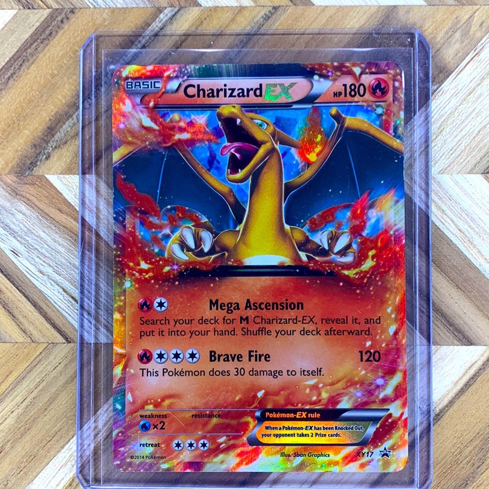 2014 Pokémon - Charizard EX XY17 Black Star Promo